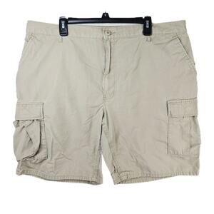 PROPPER BDU Utility Shorts Men Size‎ XL (39"-43") Beige RIPSTOP Zip Fly